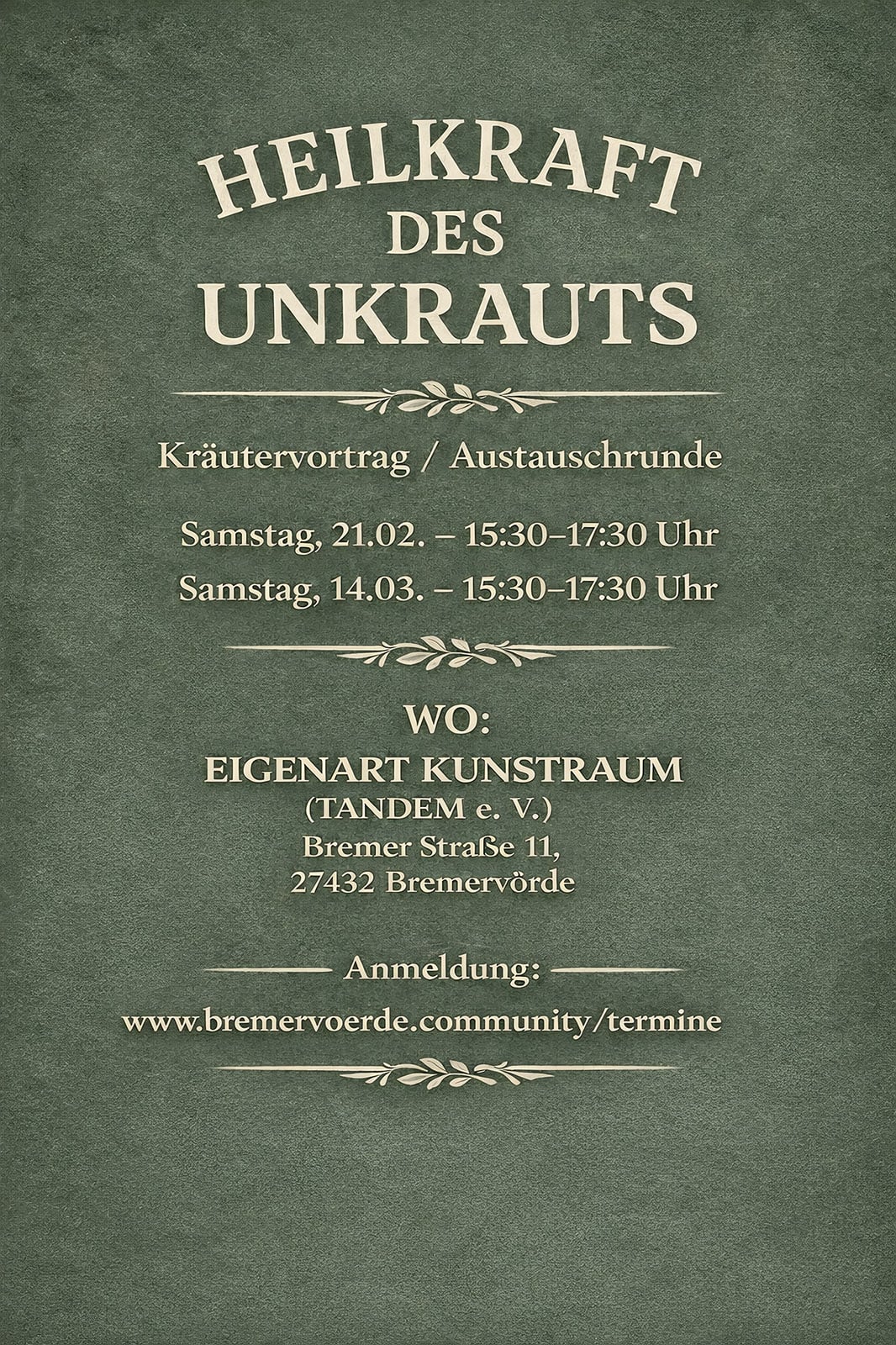 Kräutervortrag - Marcel Plagmann